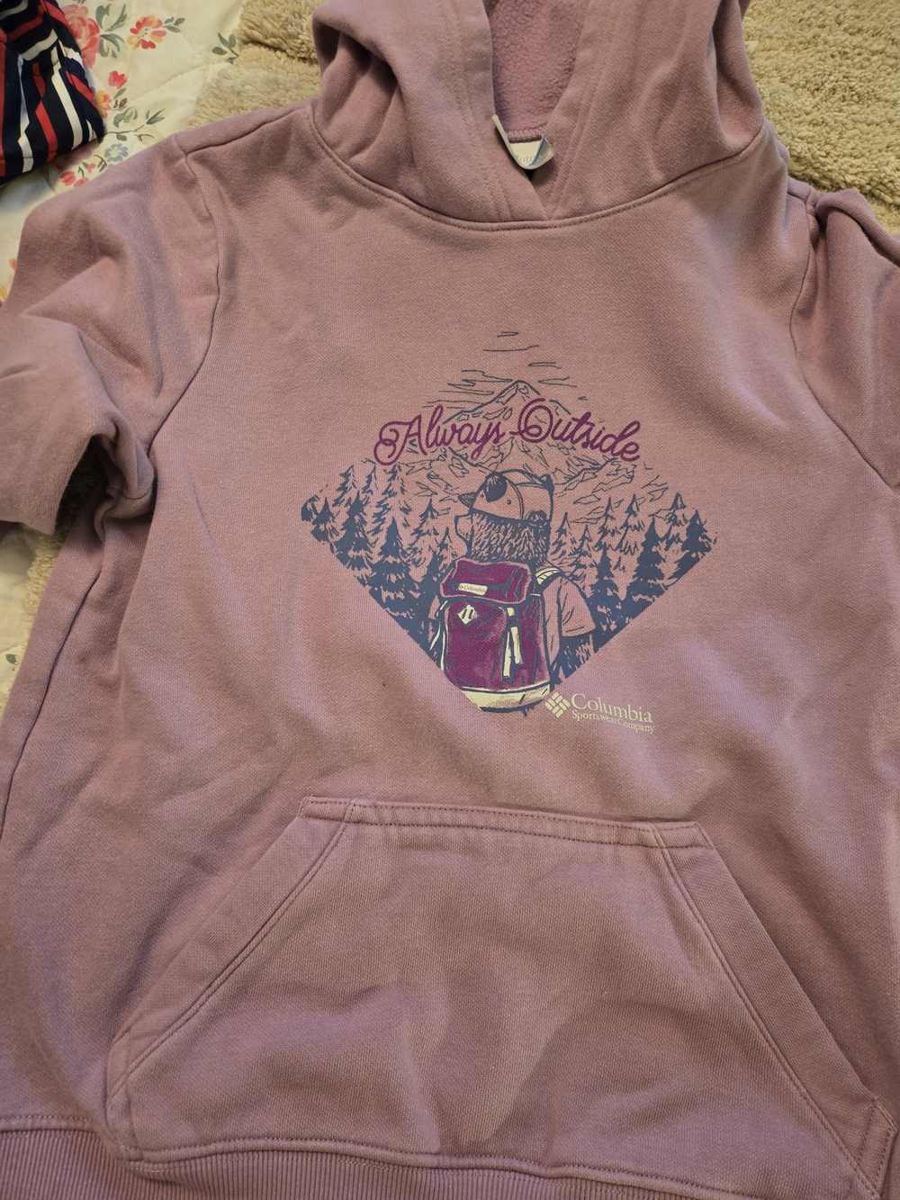 Columbia Always Outside Rose Hoodie